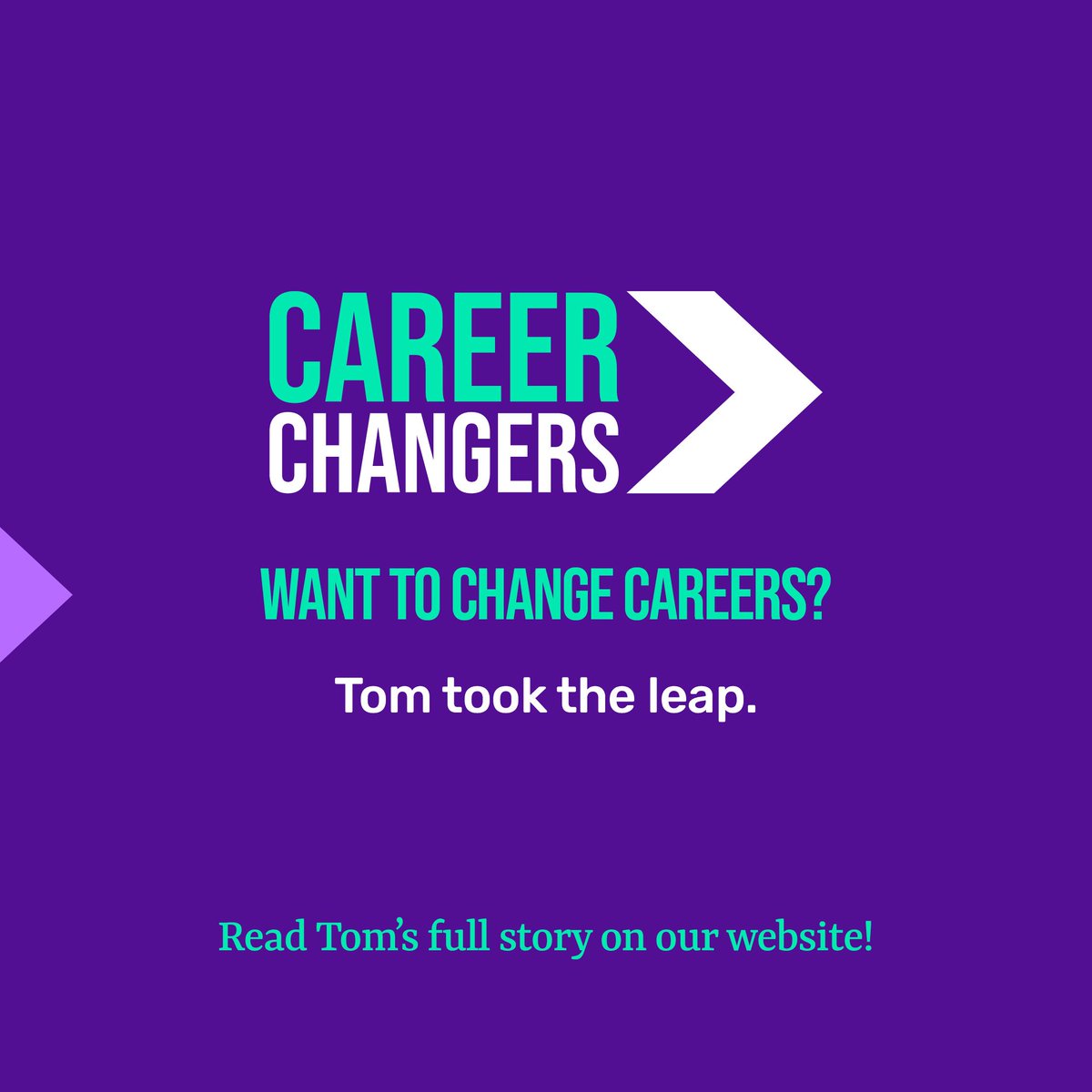 From boardrooms to classrooms - this week we're spotlighting Tom, whose journey into teaching is anything but ordinary.

After years in sales, a global pandemic, and a growing sense that he wanted more from his career, Tom made a bold move: he retrained as a Geography teacher.