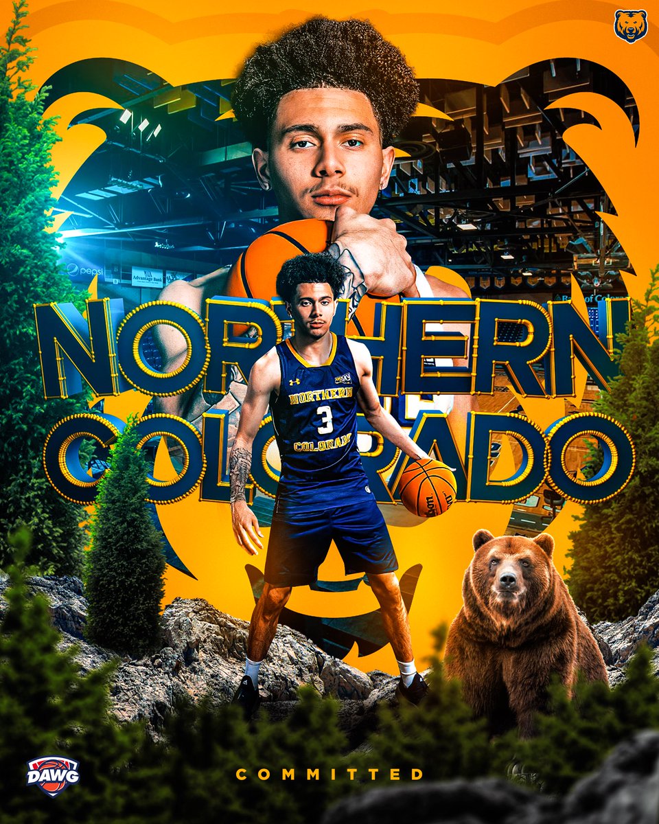 Let’s work Greeley 🐻💙💛 #committed
