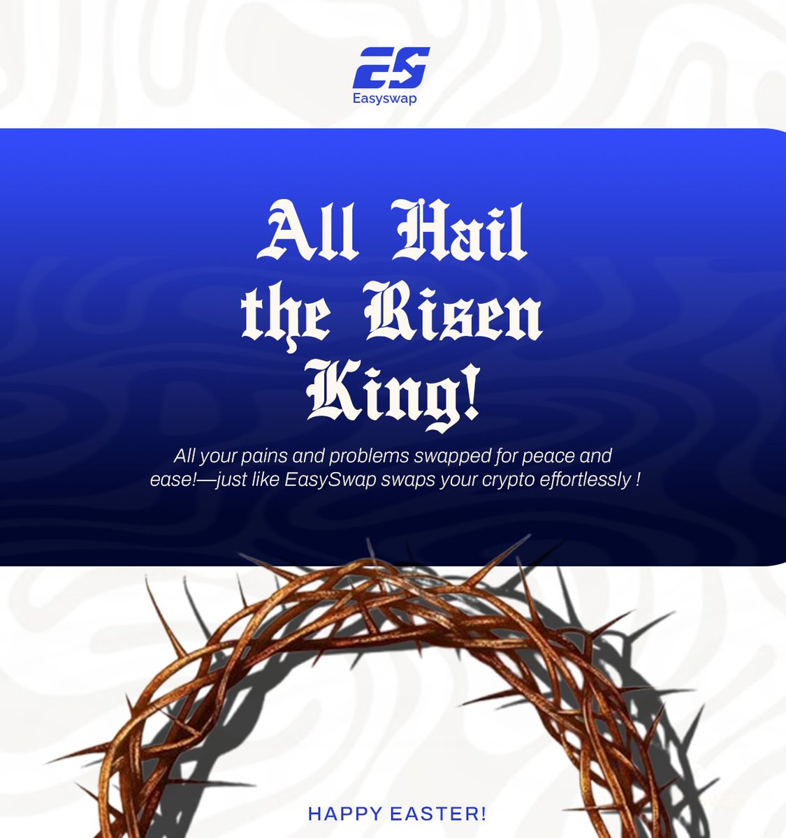 GetEasySwap's tweet image. All Hail the Risen King 🤴 

#EasySwap #EasyGang