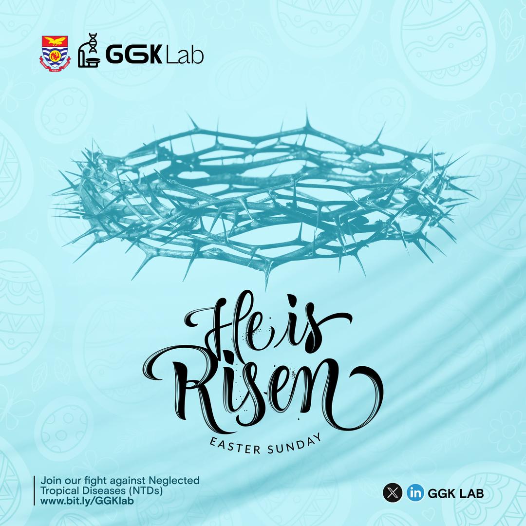 ggk_lab's tweet photo. Christ is risen.🙌

#EasterSunday #pathogengenomics #InfectiousDiseases #FightNTD https://t.co/H5nQ9kMgsx