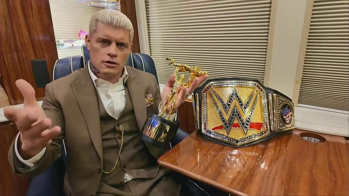 wrestlinngbr's tweet image. Cody Rhodes vence o prêmio de Entrada Memorável do Ano no #Slammy Awards por sua entrada na WrestleMania 40!