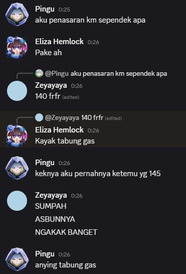 zeyahaize's tweet photo. Zeya vs Tabung Gas?
Zeya win 😎🔥

Punya temen asbun bgt, lengah dikit terbuli😔 https://t.co/ejF6N7m28X