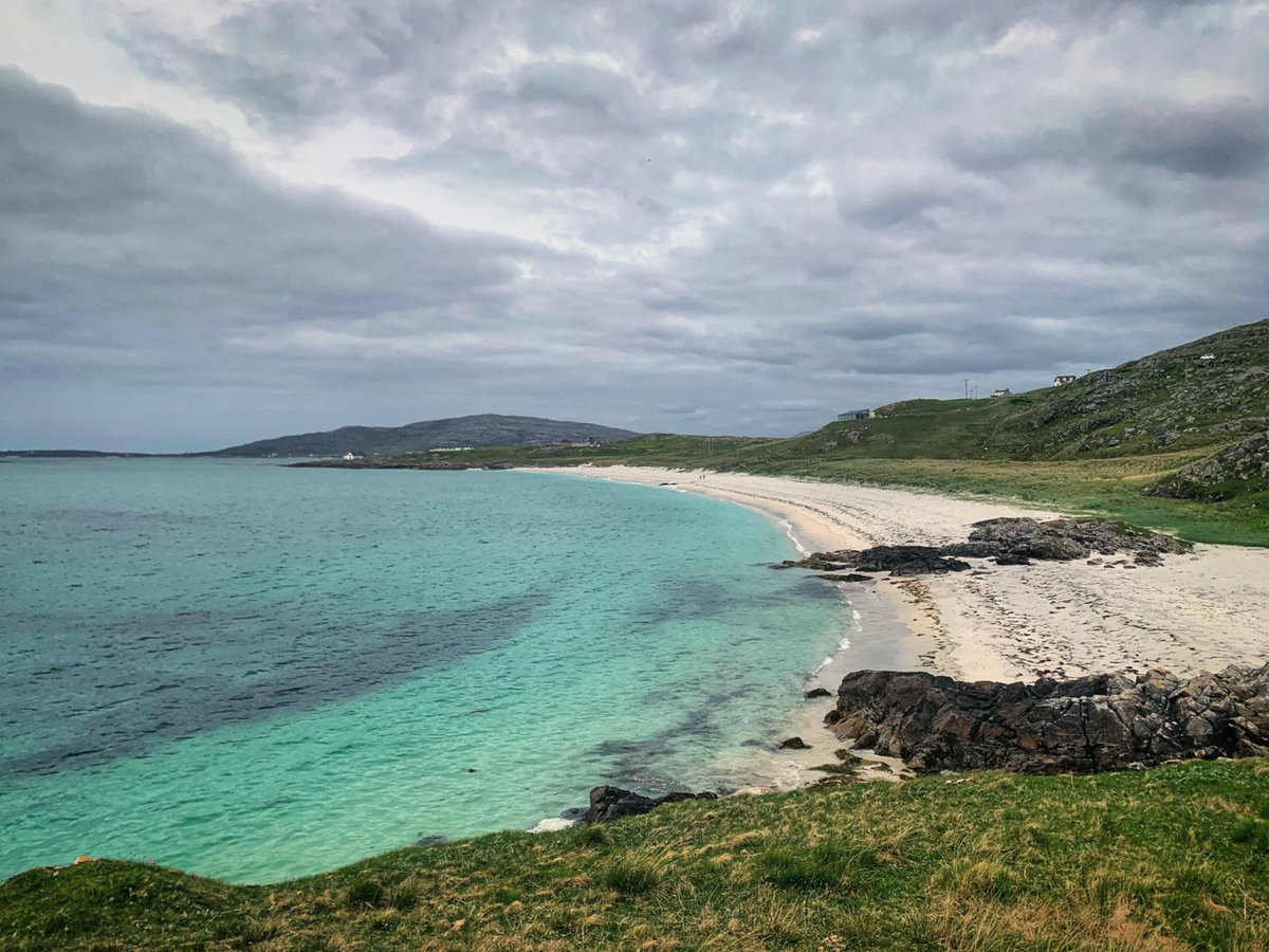 Coilleag a'Phrionnsa
The Blue Lagoon of the Isle of  Eriskay

#EasterSunday 
#seatherapy 
#StormHour #jefinuist #OuterHebrides #Scotland #Spring