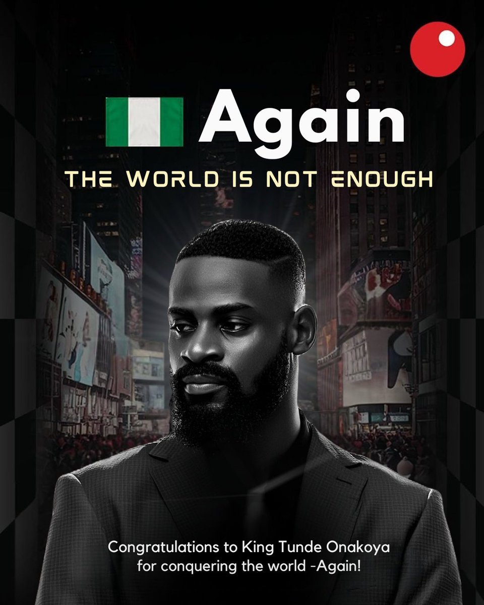 Sterling_Bankng's tweet image. Wired to Win.

#70HoursofChessWithTunde
#ChessForEducation
#GWR2025 #SterlingCares