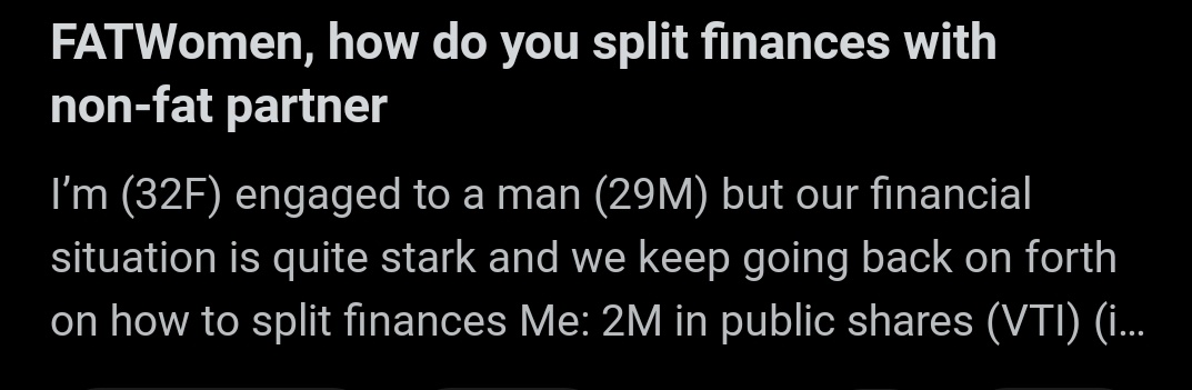 This post might feel so weird if you had no context about the sub reddit