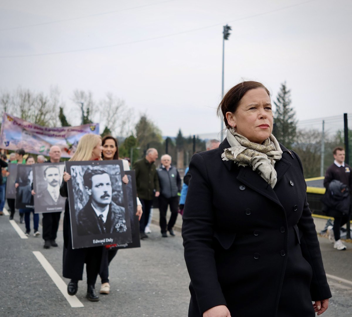 Standing on sacred ground in Carrickmore - we remember all those who made the ultimate sacrifice for Irish freedom.

We honour their courage, their sacrifice, and their unshakable belief in a united Ireland.

Orainn atá sé anois. It falls to our generation to finish the dream of