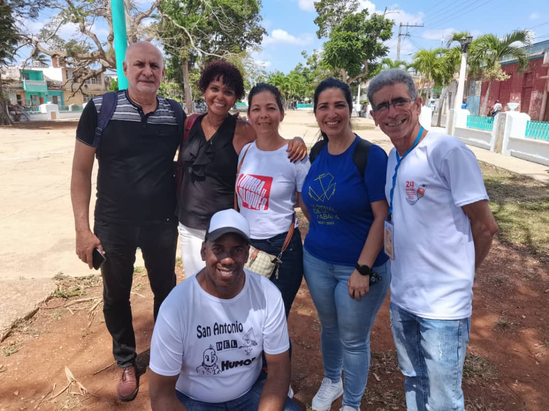 Inaugurada la 24 edición de la Bienal del Humor de San Antonio de los Baños. 
#CubaEsCultura