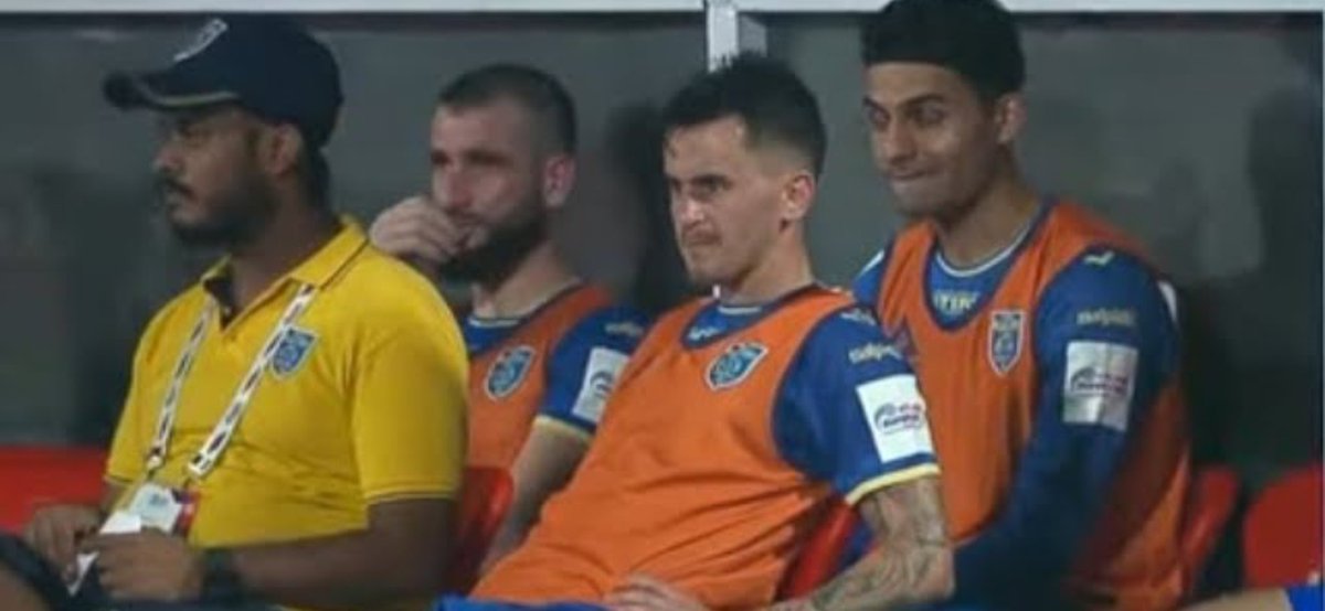 Dashil_sont's tweet image. Luna was just feeling a bit tired, so we decided to substitute him. Nothing to worry about.
-David Catala

Follow for more.
#KBFC
#KBFCEBFC
#KeralaBlasters