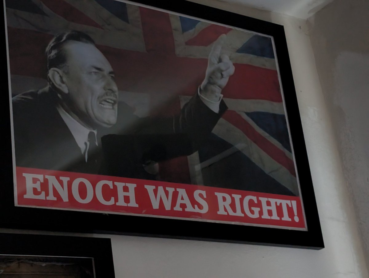 DannyDClarke's tweet photo. @BritishDems Something I have hanging up on my bedroom wall. He was certainly right. https://t.co/pzCu2HTbii