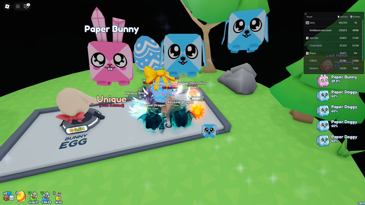 BerryTheDeer's tweet photo. On the Bubble Gum Simulator INFINITY grind https://t.co/e430bpNVgI