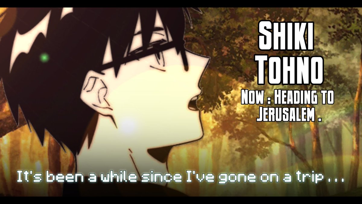 Shiki Tohno (@bluemysticeyes) on Twitter photo 