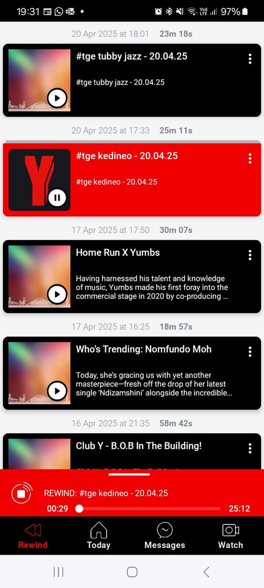 Victor_Mekgoe's tweet photo. @_kedineo @JustMo_DJ @Yfm "Rewind" on the Yfm App with one stellar mix perfectly served as an Easter musical gift 🐣👌🐇💯🎁🎧🎶

#Easter #TheGlobalExperience #Yfm #music #Dj https://t.co/GzKQByvyN3