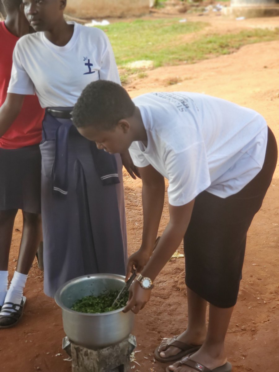 Stir, sizzle, and season!

The students were further taught how to fry greens and cabbage the right way preserving flavor, colour, and nutrients. 

From proper chopping to the perfect sauté technique, they mastered the art of cooking fresh veggies just right.