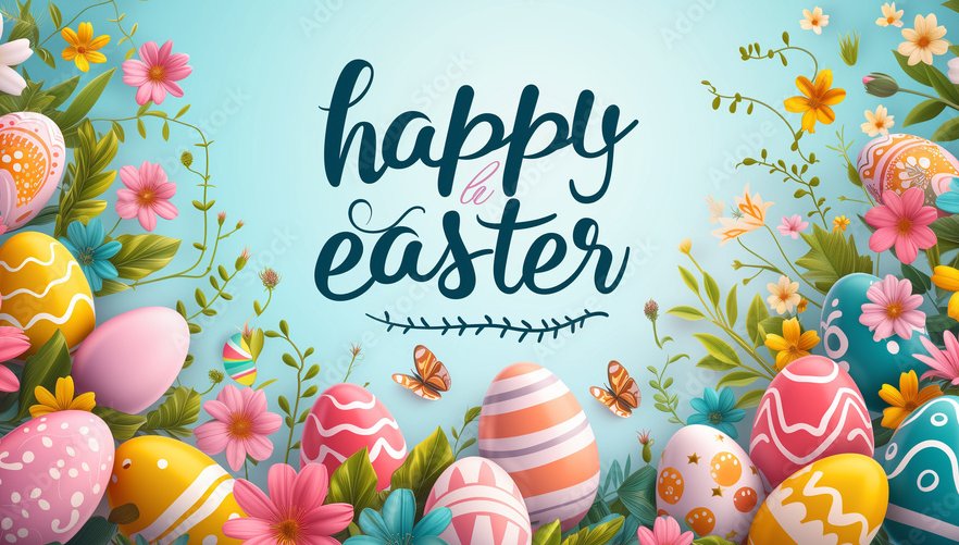 Happy Easter to all!  I hope you all have a great day! Thank you Jesus for what you did for us on the cross.