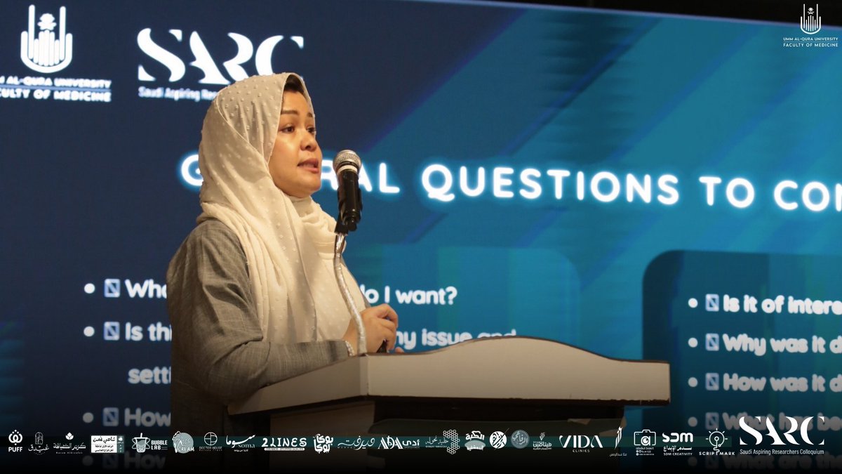 Saudi Aspiring Researchers Colloquium tweet media