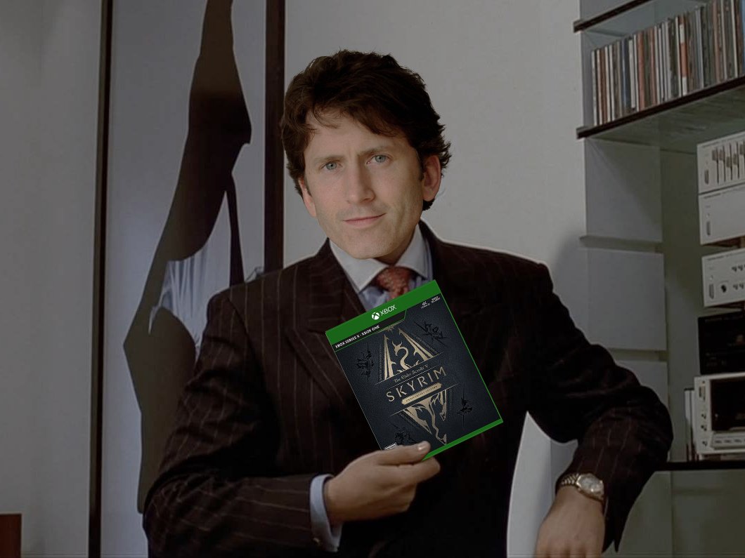 Just got a call from Todd. Oblivion Remaster has been cancelled. Instead, in a few hours he's shadowdropping SKYRIM REMAKE LETS GOOOOO BUY IT AGAIN