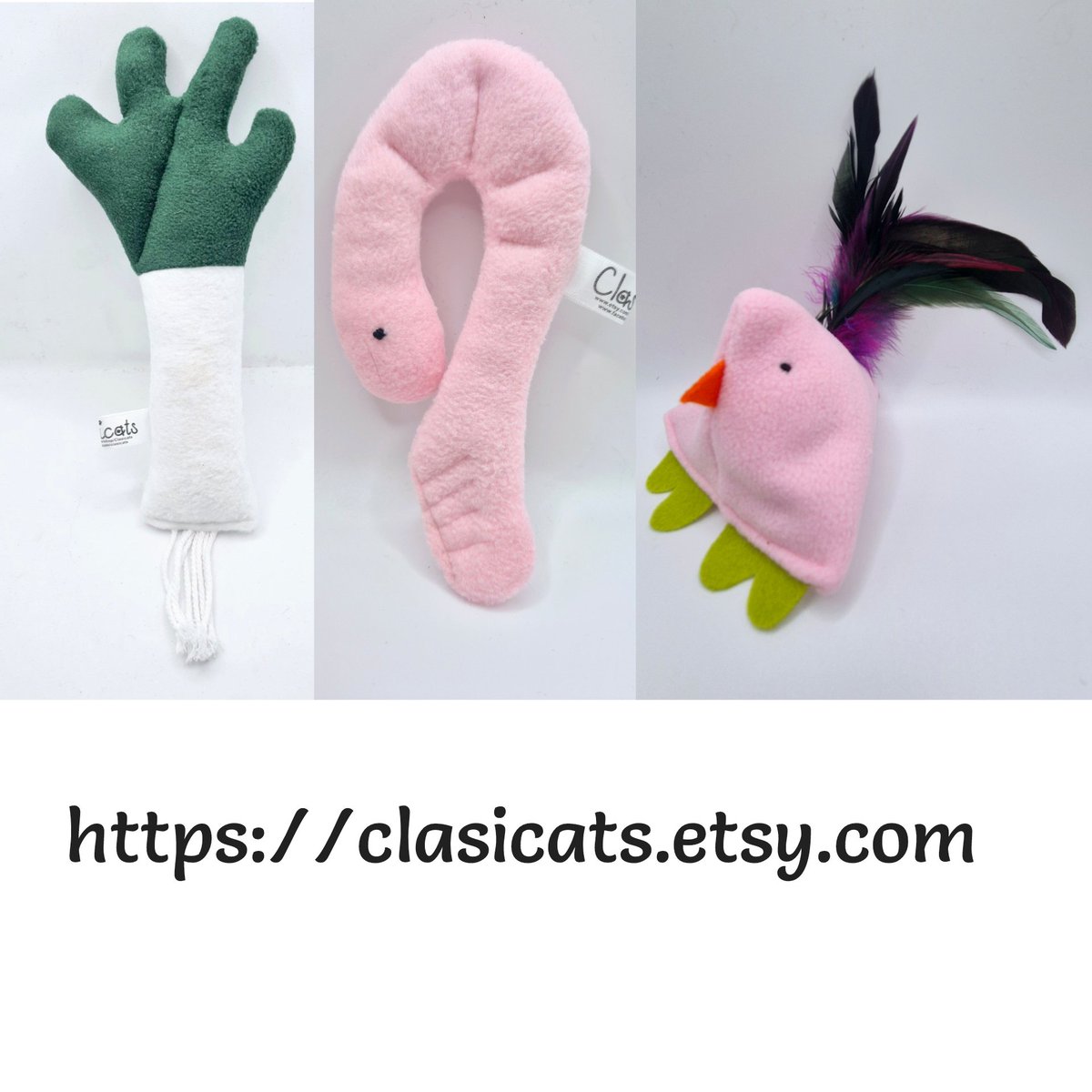 clasicats's tweet image. A few toys I made before I broke my last machine needle 🙈
clasicats.etsy.com
#CatsOfTwitter
#CatsOnX
#cats
#catsontwitter
#catnip
#Easter