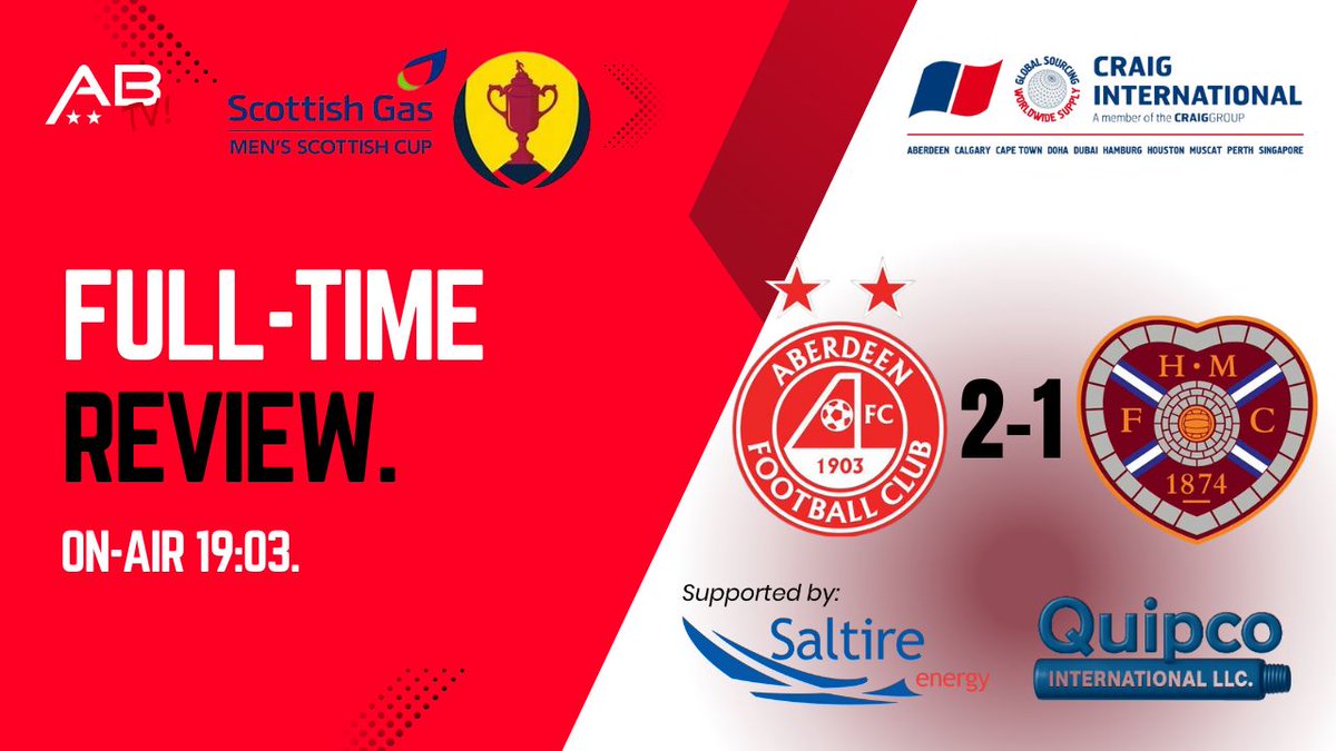 Ally Begg ⭐️⭐️ (@ally_begg) on Twitter photo Below is the direct link to tonight's live Full-Time Review show on ABTV on YouTube. Come and have your say via the live chat after <a href="/AKBudge/">Andrew Budge</a> and I take a closer look at the analysis. See you at 19:03. youtube.com/live/F454jUKW2… Below is the direct link to tonight's live Full-Time Review show on ABTV on YouTube. Come and have your say via the live chat after <a href="/AKBudge/">Andrew Budge</a> and I take a closer look at the analysis. See you at 19:03. youtube.com/live/F454jUKW2…