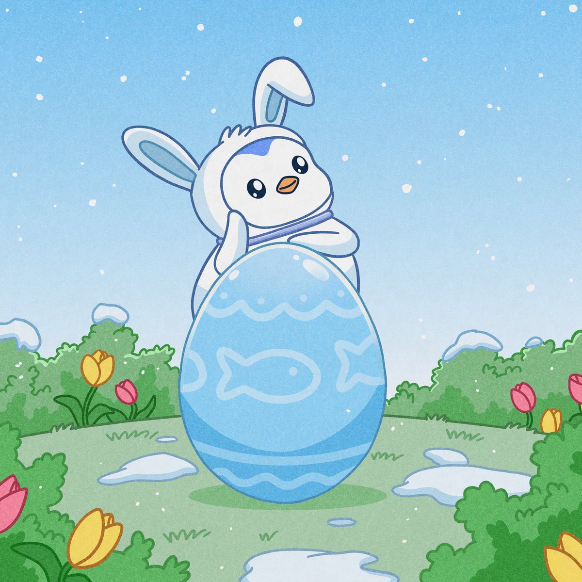 Happy Easter, Penguins!
