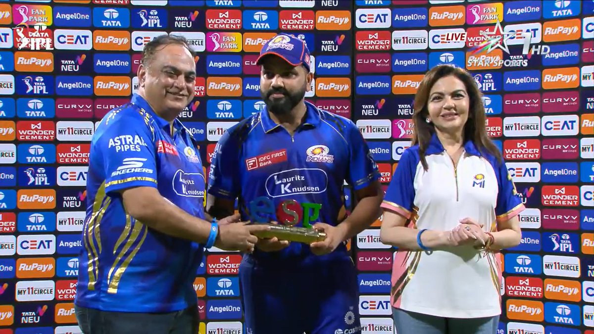 Most POTM awards by Indian players in IPL: 

Rohit Sharma - 20*.

Virat Kohli - 19.

MS Dhoni - 18.