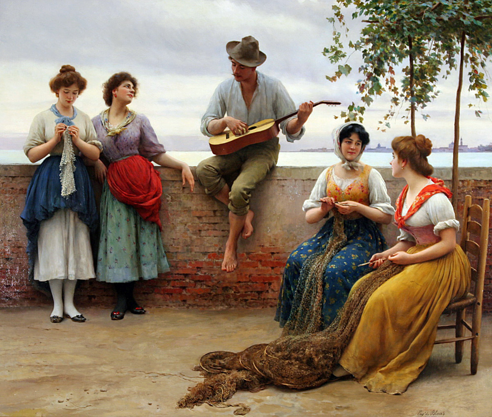 PaintersGreat's tweet photo. The Serenade (1910) - Eugene de Blaas (1843-1932)
#italianpainter #academicism #art https://t.co/t6lGGDGgZu