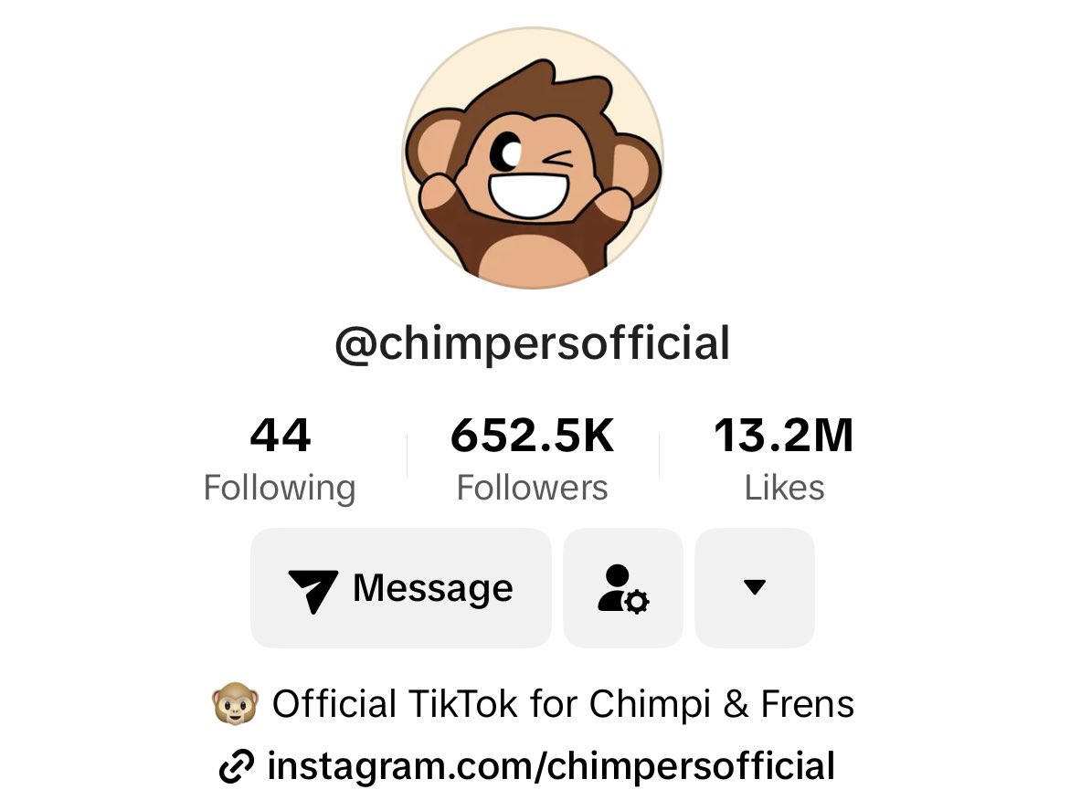 NFT1nsight's tweet photo. Chimpers = pure joy absolutely everywhere 🐒❤️ https://t.co/4CMDHTXPZ6