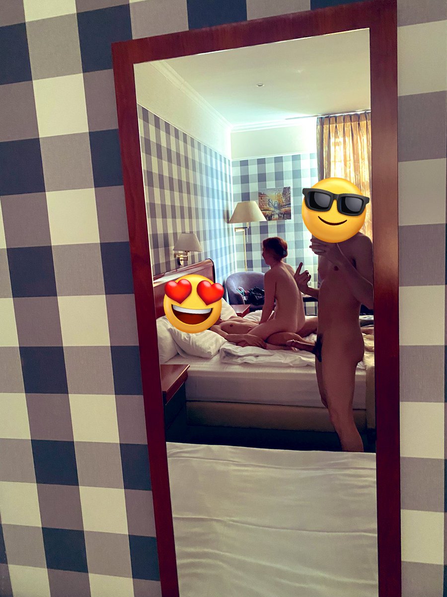 RedShroomQueen's tweet photo. Having fun with my hubby and lover 

#cuckold #hotwife #whiteslut https://t.co/CGQX92P5vJ