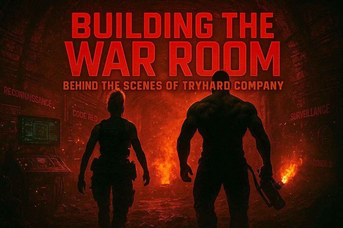 EXTREMEINDIE's tweet image. &quot;When hope dies… TRYING becomes war!&quot;
#TANKarmy joins TRYHARD COMPANY💀🎥 tryhardseries.com/post/building-…