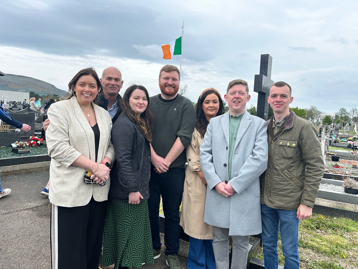 NatashaBrennSF's tweet image. We gathered at today&apos;s  National Graves Easter Commemoration in Belfast

We owe it to everyone who calls this island home to build a new Ireland - a nation that lives up to the 1916 proclamation - a nation of equality, social justice and freedom 

#irishunity
