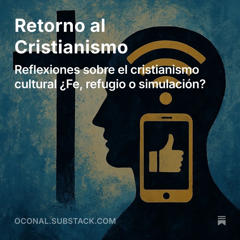 oconalf's tweet image. Lo prometido es deuda, mi reflexión este Domingo de Pascua sobre el cristianismo hoy. El fenómeno de nuevos conversos y el cambio cultural de nuestra época. 

✝️Link:open.substack.com/pub/oconal/p/r…