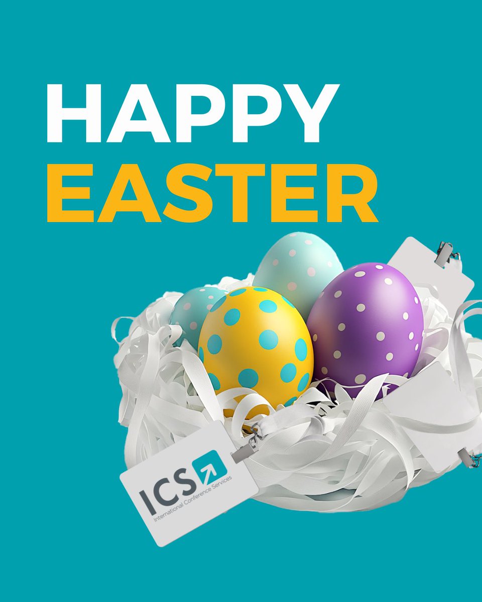 ICS_Events's tweet image. 🌸🐣 Happy Easter from all of us at ICS! 🐰🌼

As we welcome the season of renewal and fresh beginnings, we want to wish our clients, partners, and team a joyful and relaxing Easter weekend.

#EasterWeekend #HappyEaster
