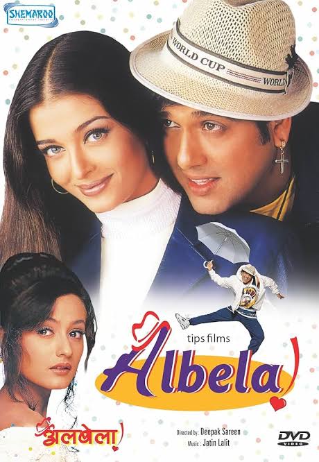 filmtrivia4u's tweet image. #Albela movie released 24 years ago on 20 April 2001

It's an romantic comedy film directed by #DeepakSareen produced by #KumarTaurani #RameshTaurani

It stars #Govinda #AishwaryaRai #JackieShroff #NamrataShirodkar #SanjayMishra #SaeedJaffrey 

Music by #JatinLalit
Lyrics #Sameer