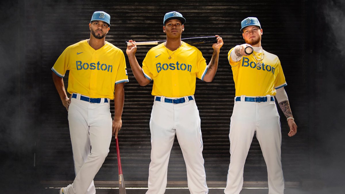 I don’t care what the record in these uniforms are.  Wear them on Patriots Day and that’s it.     Red Sox uniforms are so classic.   Feels like I’m watching space jam team or something.