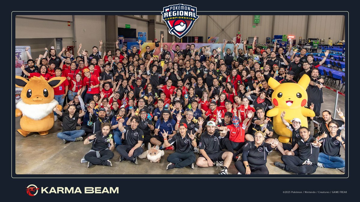 karma_beam's tweet image. ⚡️ ¡Gracias a todo el equipo de Profesores y Staff que nos apoyaron en esta aventura compartida! Sin ustedes, no hubiéramos podido lograr un gran evento en Monterrey.
#PlayPokemon #BeamTeam