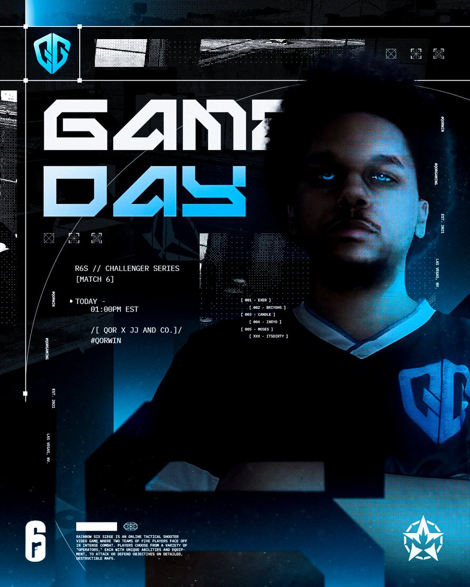 We got a match for you all today!!  Catch us at 4:00 PM EST 🆚 JJ and Co.  

Time to start our lower bracket grind 😤

📺 ttv/siegedoubleshot