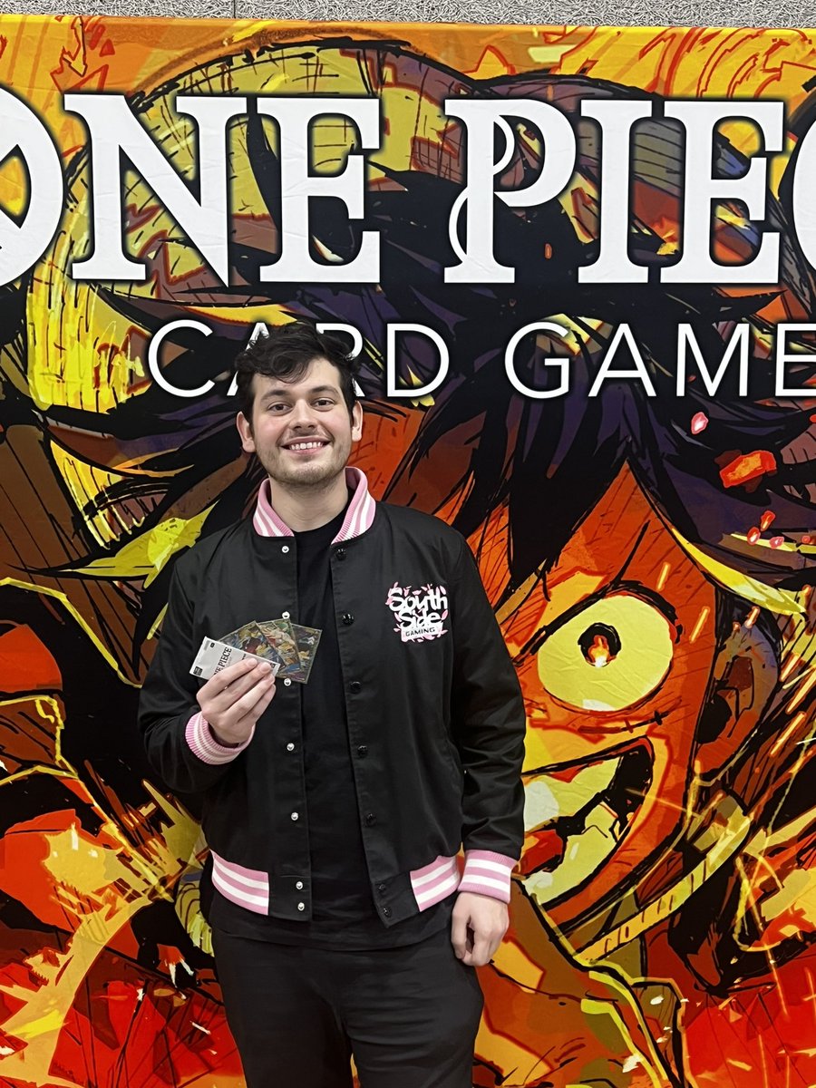 South Side Gaming (@ssgaming954) on Twitter photo Huge congrats to <a href="/stabillyttcg/">SSG|Billy MacManus</a> for placing Top 8 at the One Piece Regional in Peoria with his Lucci deck!
This marks his third serial—an incredible milestone and well-deserved. Huge congrats to <a href="/stabillyttcg/">SSG|Billy MacManus</a> for placing Top 8 at the One Piece Regional in Peoria with his Lucci deck!
This marks his third serial—an incredible milestone and well-deserved.