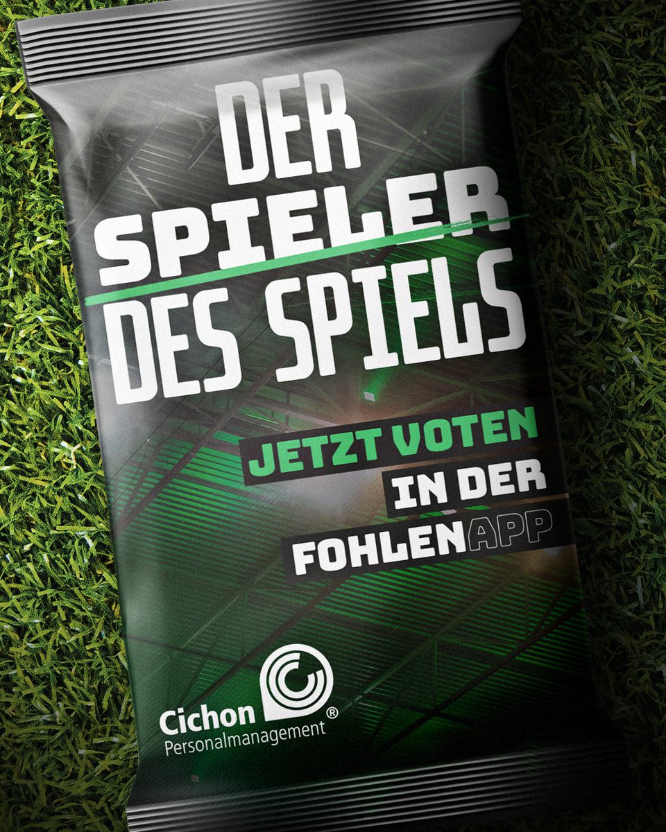 Trotz knapper Niederlage in Dortmund. Wer war euer Spieler des Spiels? Stimmt jetzt ab in der #FohlenApp.

#dieFohlen #BVBBMG