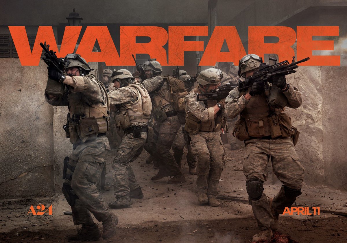 hutchinson's tweet photo. I really cannot stress enough that you guys should rush to theaters and watch both of these movies on a big screen while you still can. They are really really really GREAT.

Warfare is unlike any war film I’ve ever seen and Coogler’s take on vampires is wholly unique. https://t.co/Ki8HmOV1LM