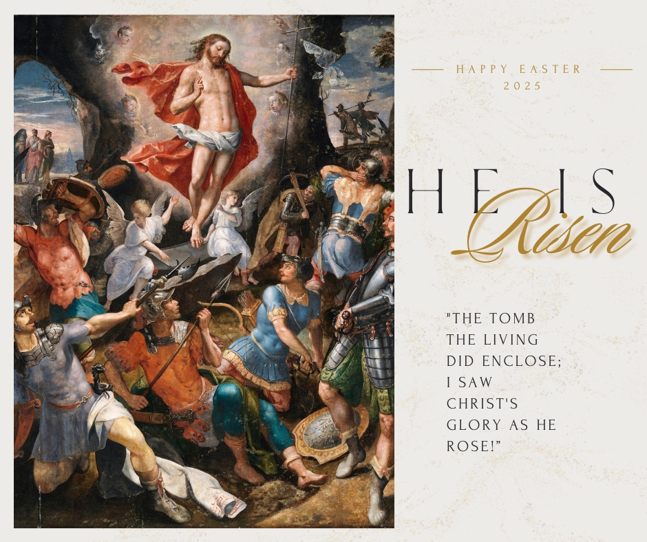 mqpmandeville's tweet photo. Christ is risen! Today, we celebrate our Lord's conquering of death. Glory to you, Jesus - our victorious king! HAPPY EASTER from all of us here at MQP! https://t.co/xVfNYUQd1h