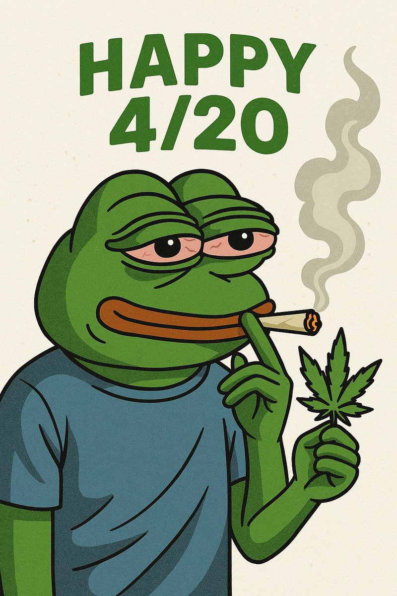 PepevToken's tweet photo. Happy 4/20 to all the degens, dreamers, and Pepe pioneers! 🐸💨

Today we chill. Tomorrow we moon. 🐸💚🚀
🌐 https://t.co/bkF83f1Iqc
Light one up and load your bag—$PEPEV is just getting started.

#PEPEV #420Vibes #MemeCoinMagic #CryptoDegens #PepeArmy #BSCGems #WeedDay #PEPE #420 #elon #elonmusk #doge #trumpcoin #coin #pepe #memecoin #memecoins #2025