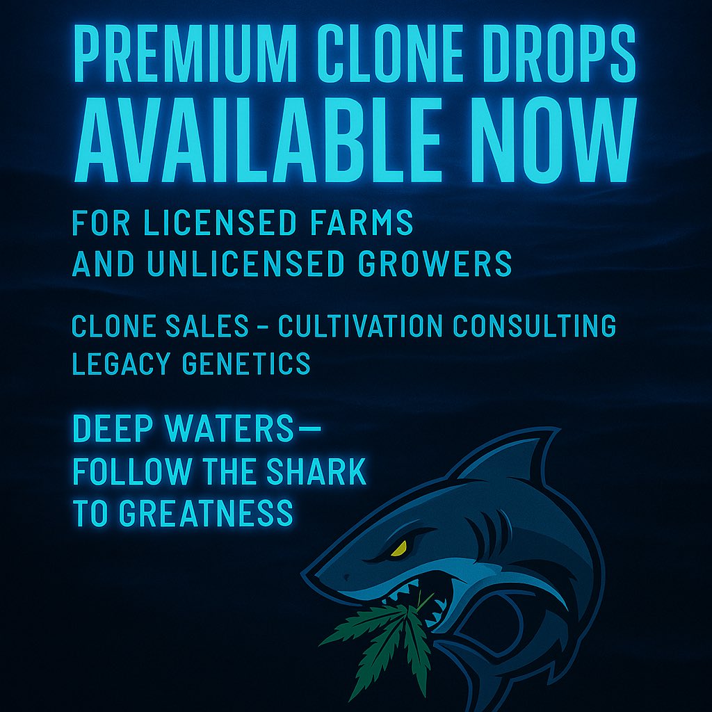 CutzSharkbite's tweet photo. And don’t forget to follow my YouTube channel — Big Shark Grow Adventures!
Learn how to grow like a pro as I break down everything from seed to harvest. Watch exclusive genetics in action, full grow room builds, and step-by-step cultivation techniques that’ll level you up! https://t.co/FGU4J5erRl