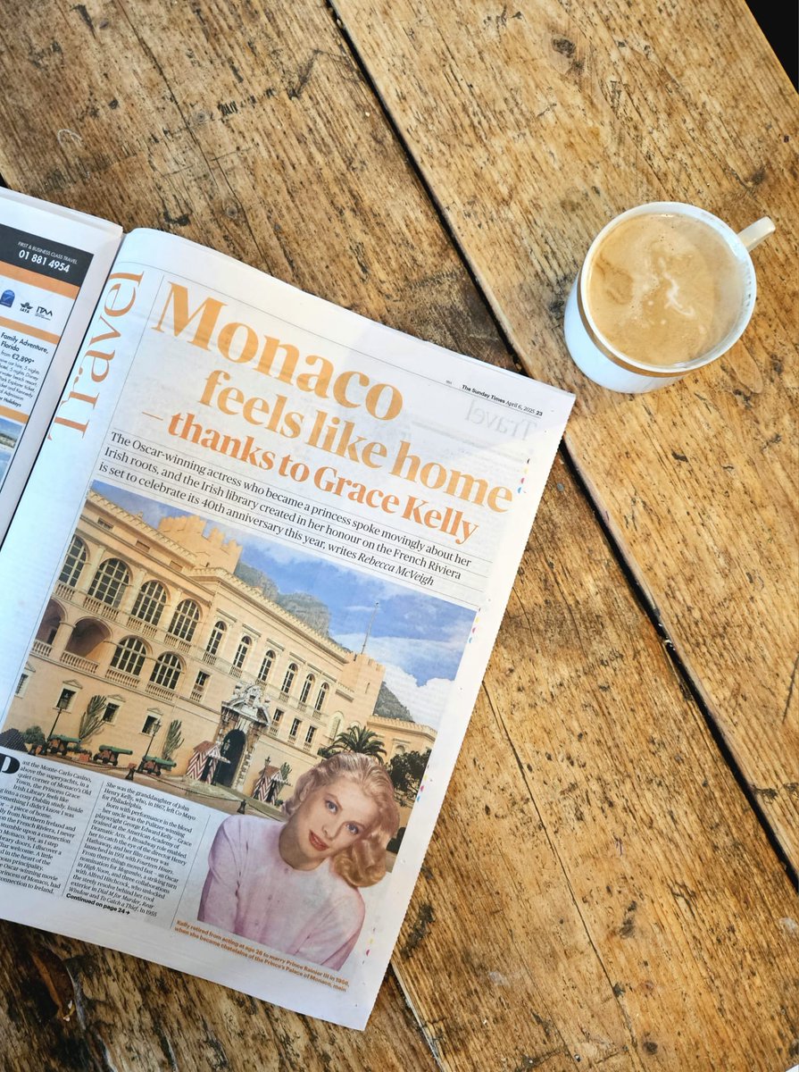 Past the Monte-Carlo Casino, above the superyachts, in a quiet corner of Monaco’s Old Town, The Princess Grace Irish Library feels like stepping into a cozy Dublin study. Inside I found something I didn’t know I was looking for - I found a piece of home.✍️for <a href="/ST__Ireland/">The Sunday Times Ireland</a> #Travel