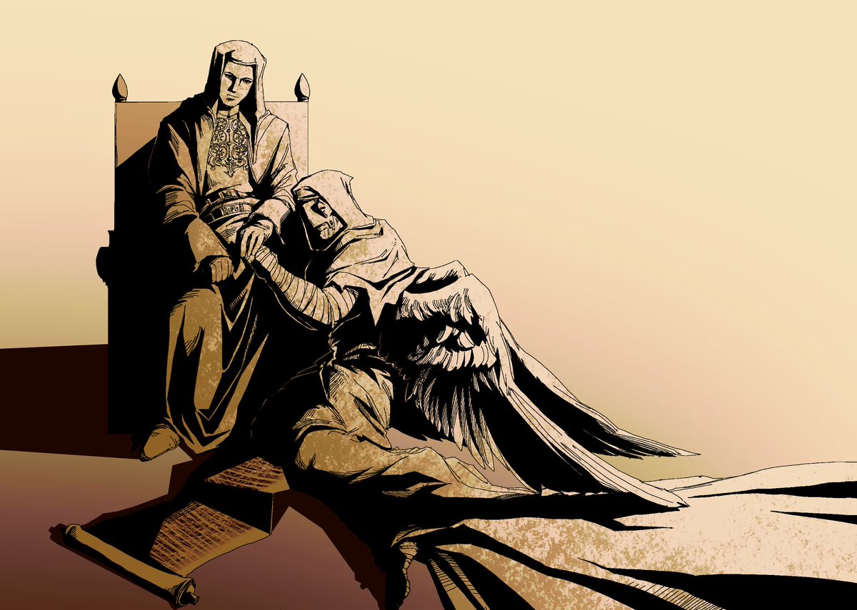 octopus4000's tweet photo. It is said that those who are about to die will see a messenger from heaven
#DarkestDungeon
#KingdomofHeaven https://t.co/JMgfgUIPH6