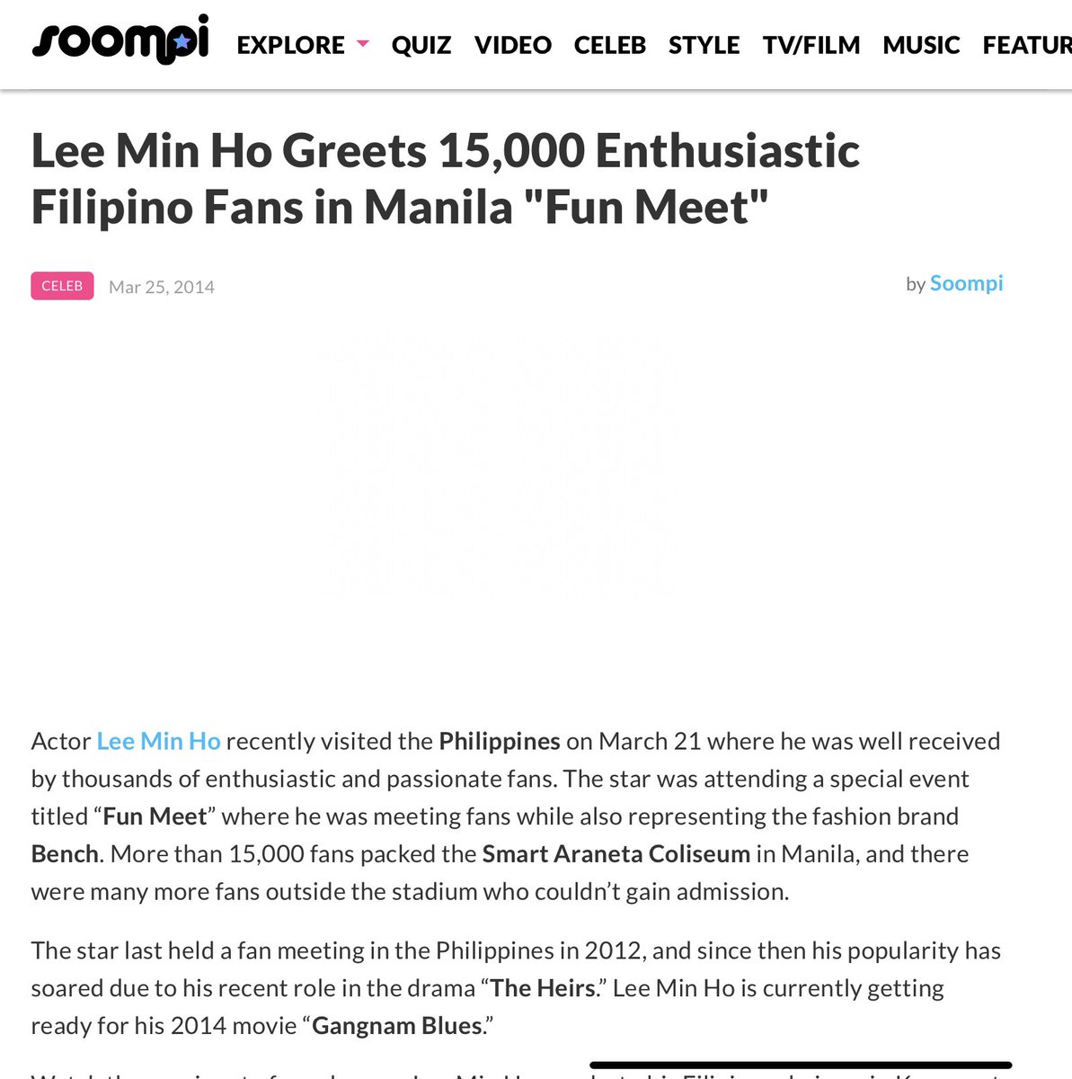 khaimags's tweet image. #throwbackweekend  His1st FUN MEET in MetroManila, PHL in 2012 for a filipino global clothing brand. 
Manila falls in love with LeeMinHo. His immense popularity was heartwarminng &amp;amp; more than 15k fans welcomed him at the BIG DOME. #LeeMinHo