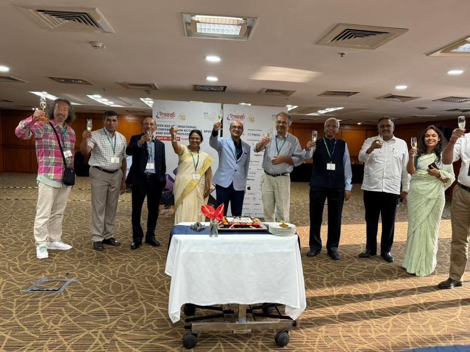 Golden Jubilee edition of ICASSP concluded successfully! Pictures courtesy: Akihiko Sugiyama.