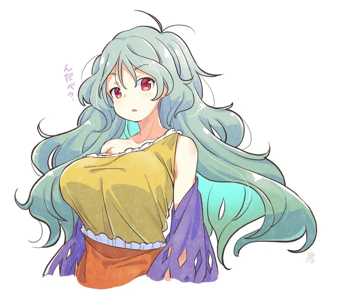 新作で聖域に行くらしいので、久しぶりのネムノさん#坂田ネムノ 