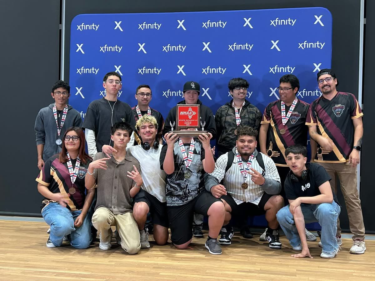 Congratulations to La Cueva High School, the Class 5A Team Champion at the 2025 NMAA State Esports Championships!
1.La Cueva
2.Gadsden
3.Organ Mountain

Great job Panthers