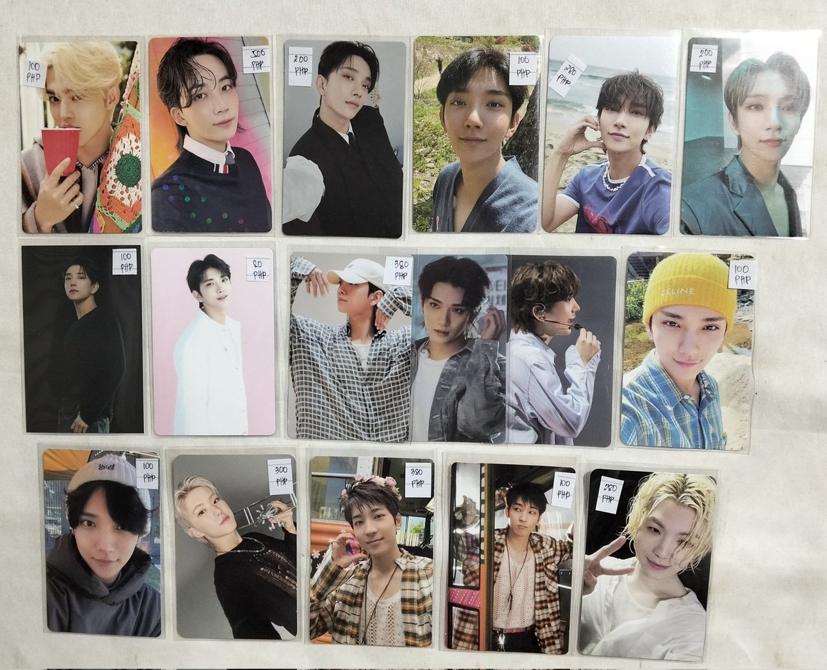 mscamelcarteu's tweet photo. WTS LFB onhand svt photocards

SEVENTEEN PHOTOCARDS
- see alt for the price 
- onhand / ready to ship
- all pc are OFFICIALS 
- can send video condi

- payo (prio) / 3 days
- gcash / bdo

tags - wts lfb svt scoups jeonghan joshua hoshi wonwoo woozi the8 dk mingyu sk vernon dino https://t.co/9nU4MCSSKd