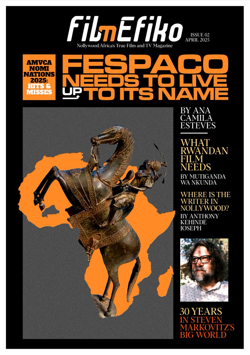 1.
10 years ago, I was invited to my first international film festival, only to discover that few publications were interested in African films showing. This was both in Germany &amp; the Netherlands.

No reviews and no interviews for our ambitious films, directors, and producers.