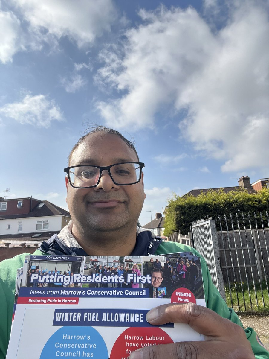 Dilesh Shah (@_dileshshah) on Twitter photo Good to be out today delivering leaflets to our residents and highlighting the great work <a href="/HAConservatives/">Harrow Council Conservatives</a> are doing for Harrow as a whole. Good to be out today delivering leaflets to our residents and highlighting the great work <a href="/HAConservatives/">Harrow Council Conservatives</a> are doing for Harrow as a whole.